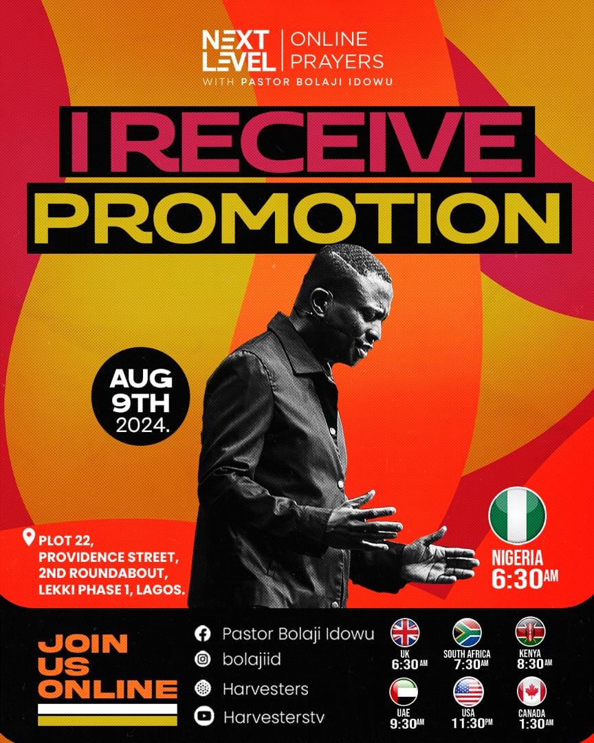 Harvesters Next Level Prayers I Receive Loud Testimony Pst