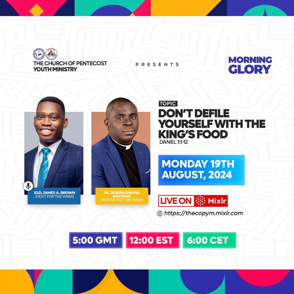 the-church-of-pentecost-youth-ministry’s live audio | DON’T DEFILE ...